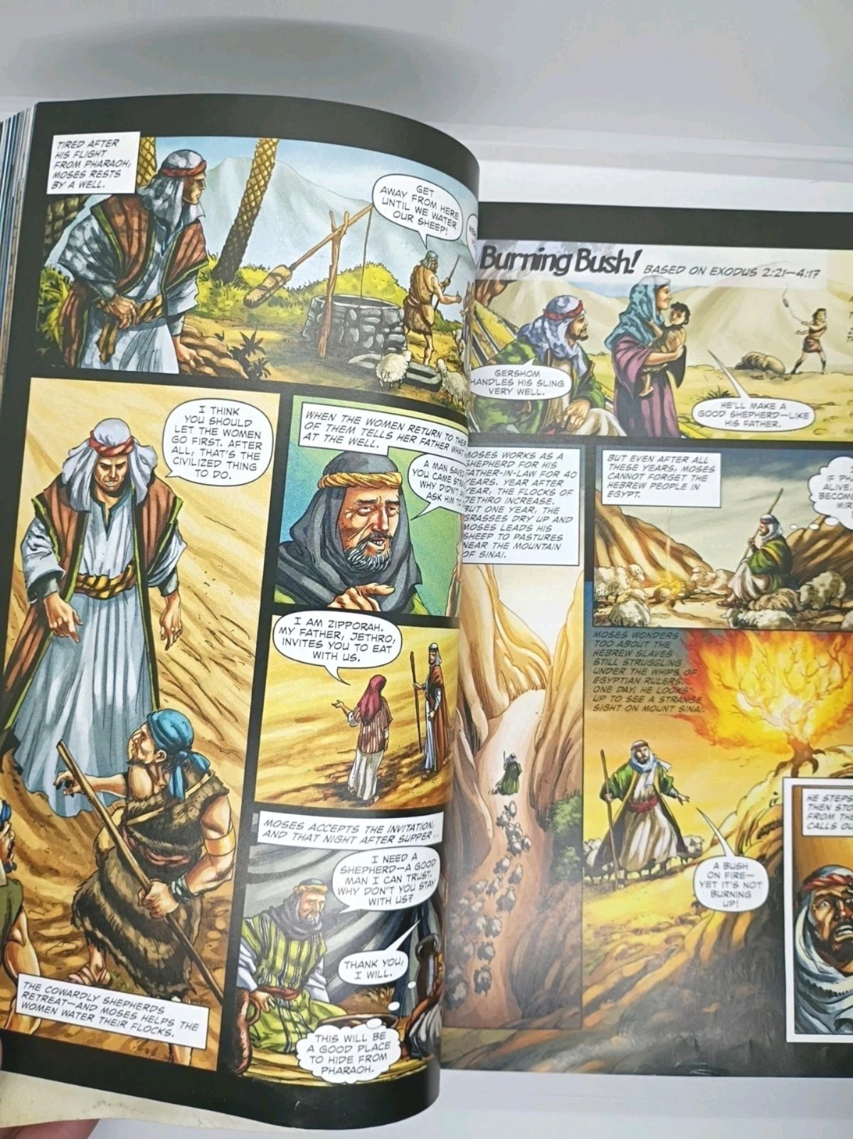 The Action Bible God&rsquo;s Redemptive Story Illust Sergio Cariello