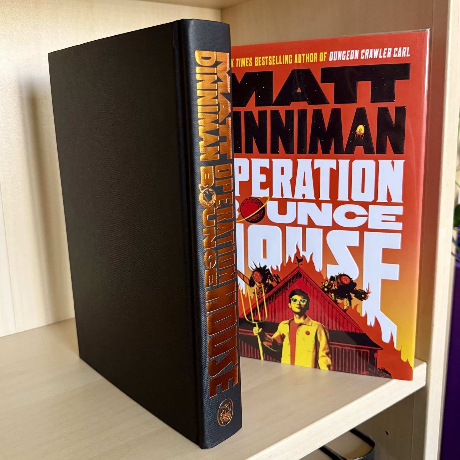 Matt Dinniman Operation Bounce House Signed Hardcover Goldsboro