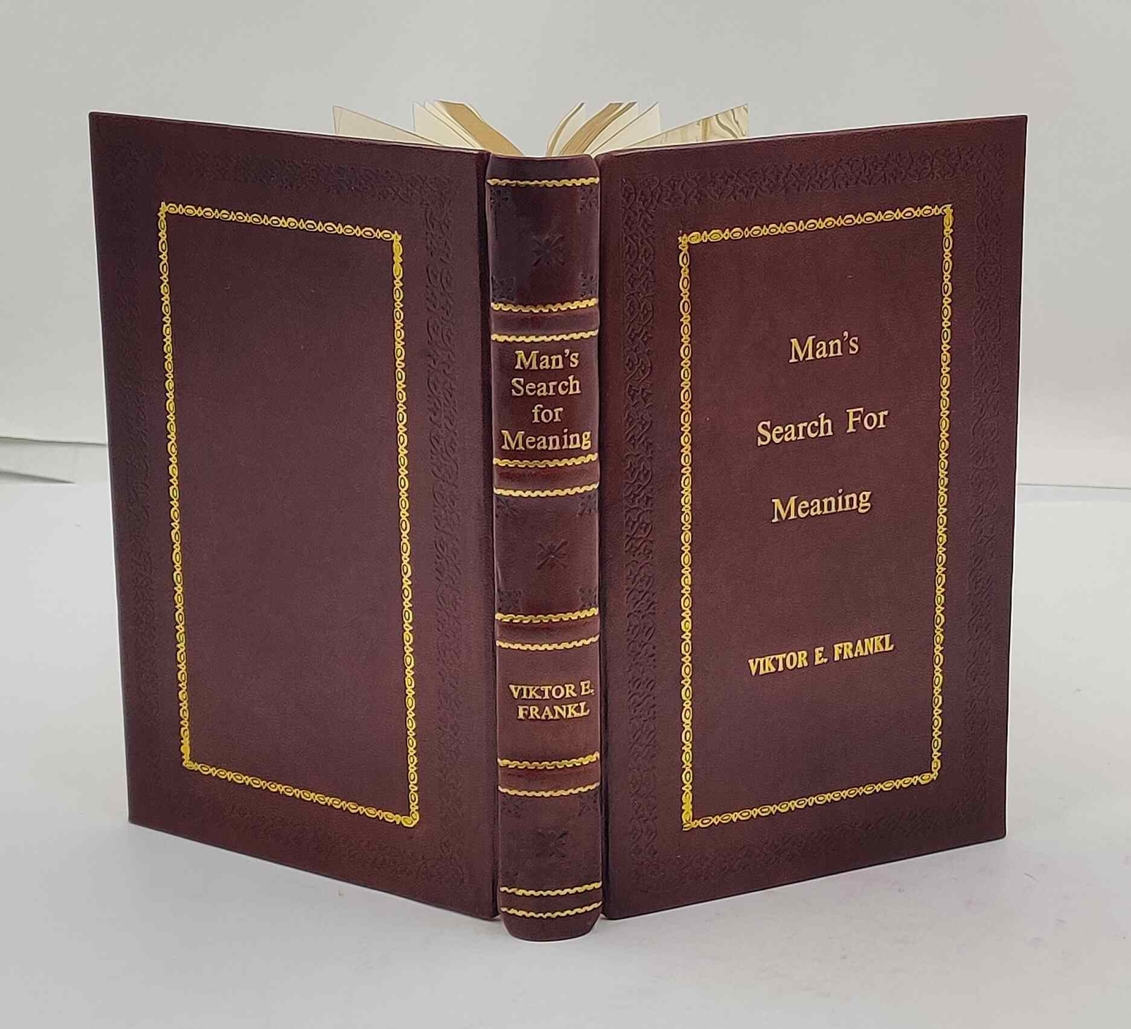 Man&rsquo;S Search For Meaning [Premium Leather Bound]
