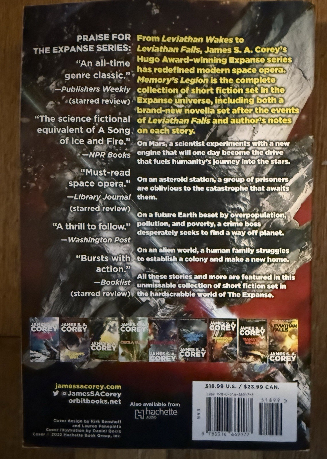 Memory&rsquo;s Legion: The Complete Expanse Story Collection By James S. A. Corey