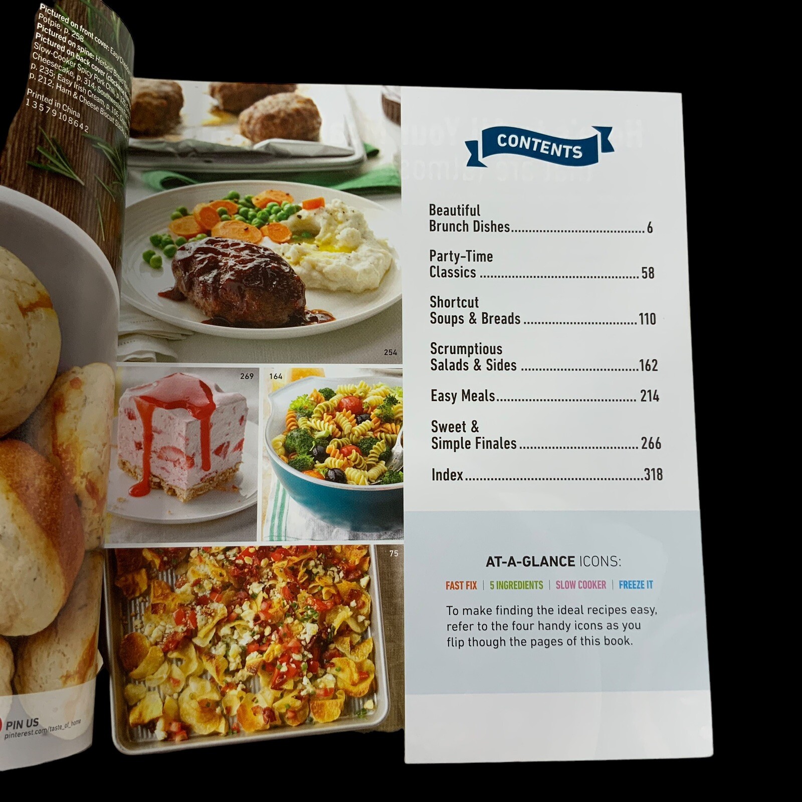 Taste Of Home Half Homemade Cookbook