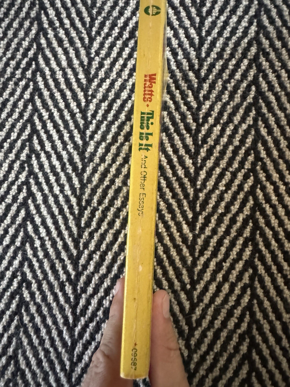 Alan W. Watts This Is It And Other Essays Collier Books Philosophy Spirituality