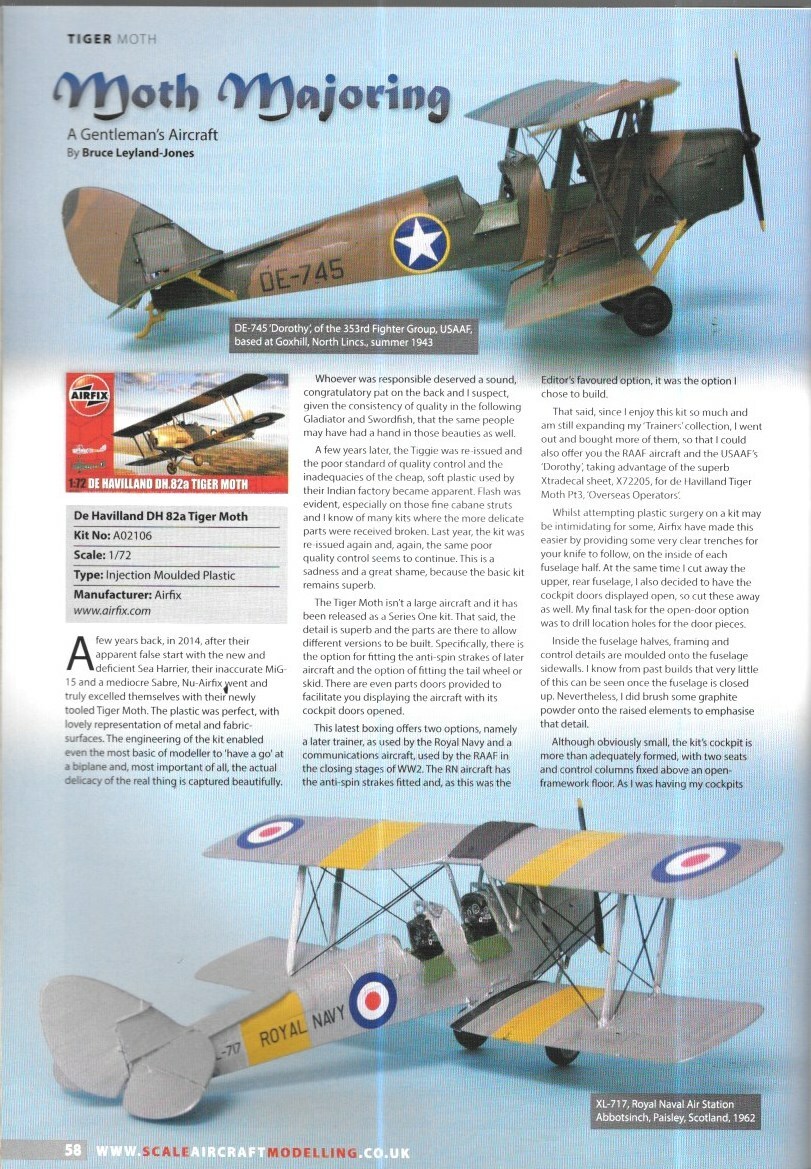 Scale Aircraft Modeling July 2019 MiG-25 Handley Page Hamden B f 109G-6 Bell P39