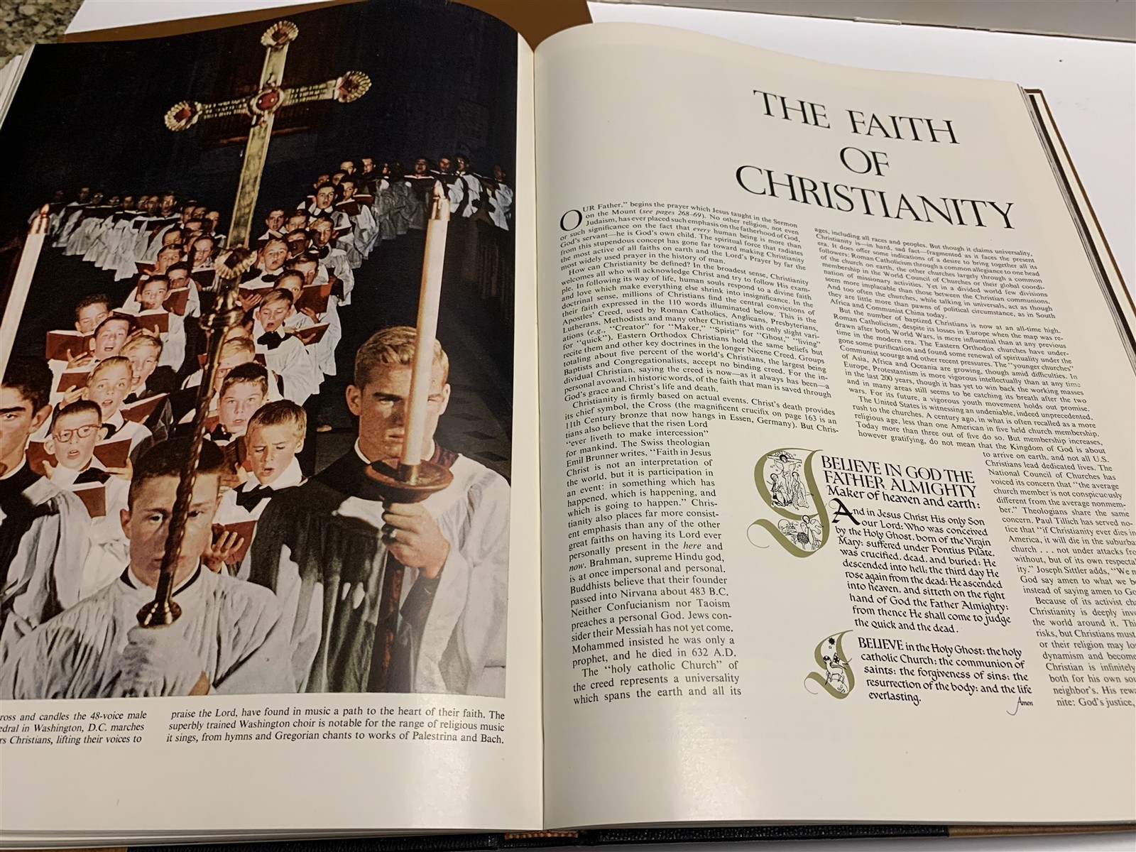 1957 The World&rsquo;s Great Religions Time Life HB with Slipcase History Pictoral LG