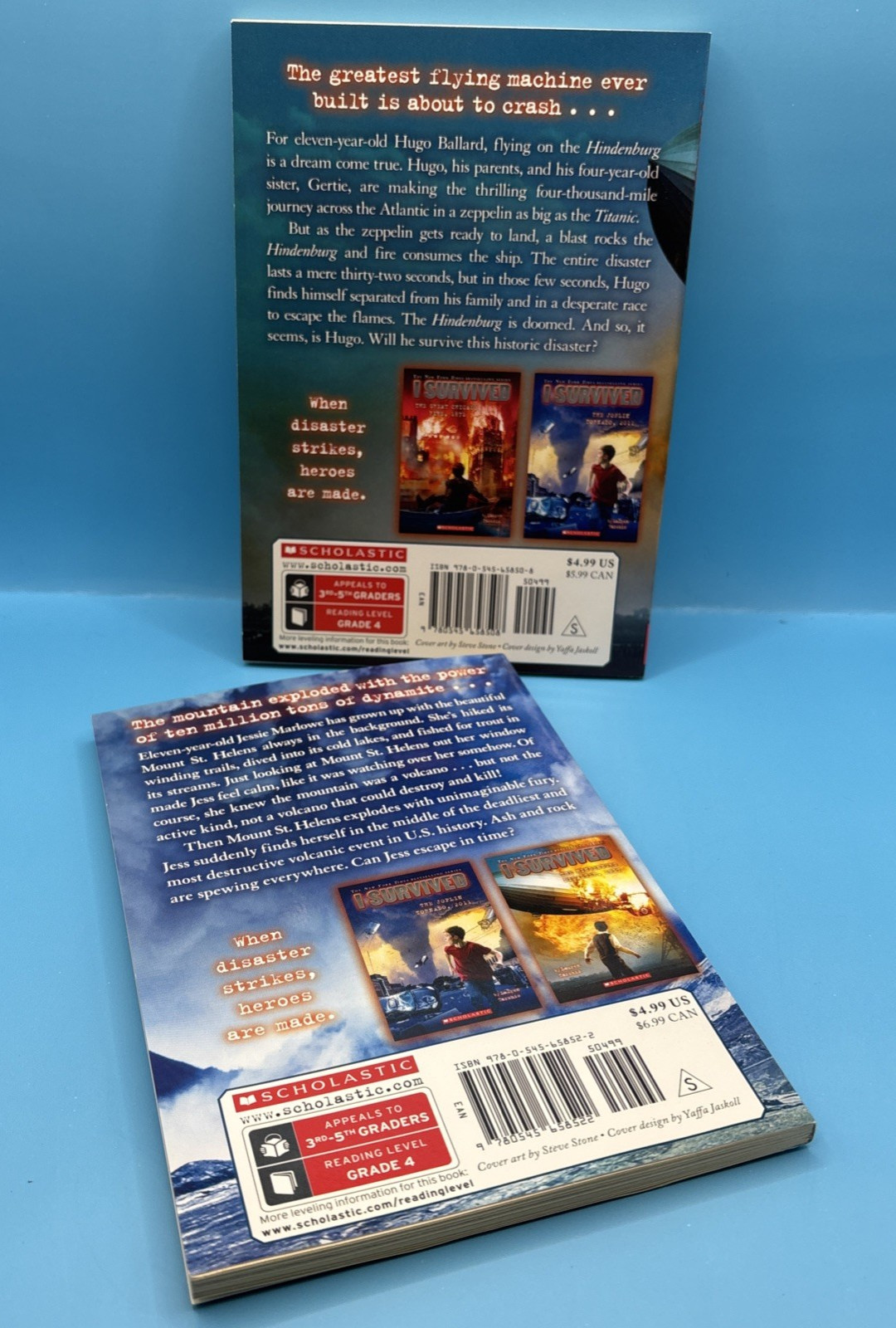 2010s Lot of 15 « I Survived » Scholastic Chapter Paperback Books- New, Never Read