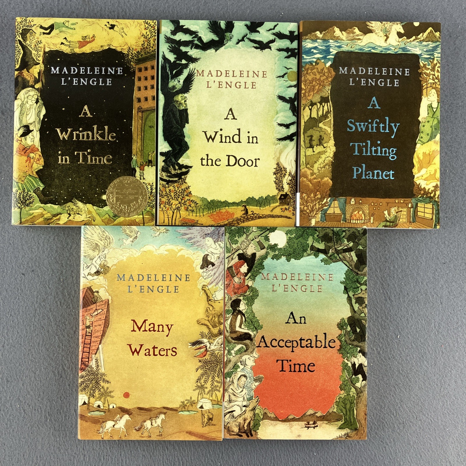 A Wrinkle in Time Quintet, 5 Books Box Set (2007), Madeleine L&rsquo;Engle – Paperback