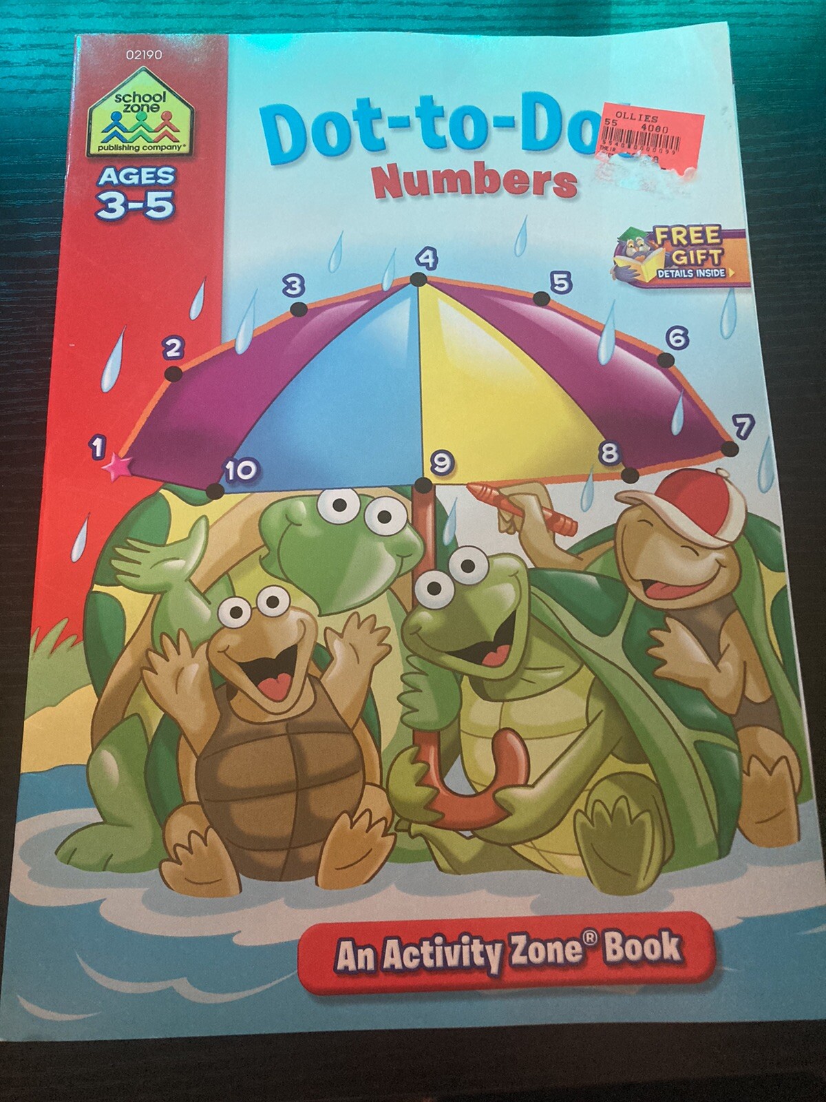 Dot-To-Dot Numbers by School Zone Staff (2004, Trade Paperback)