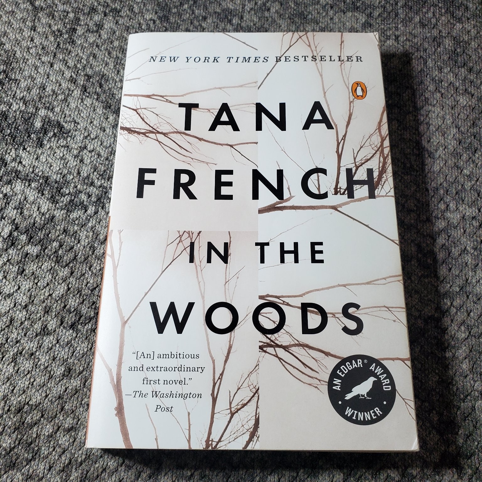 In the Woods Tana French 2007 54th Printing Mystery Thriller Penguin