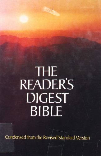 Reader&rsquo;s Digest Bible: Condensed- 9780895771063, Bruce Editor Metzger, hardcover