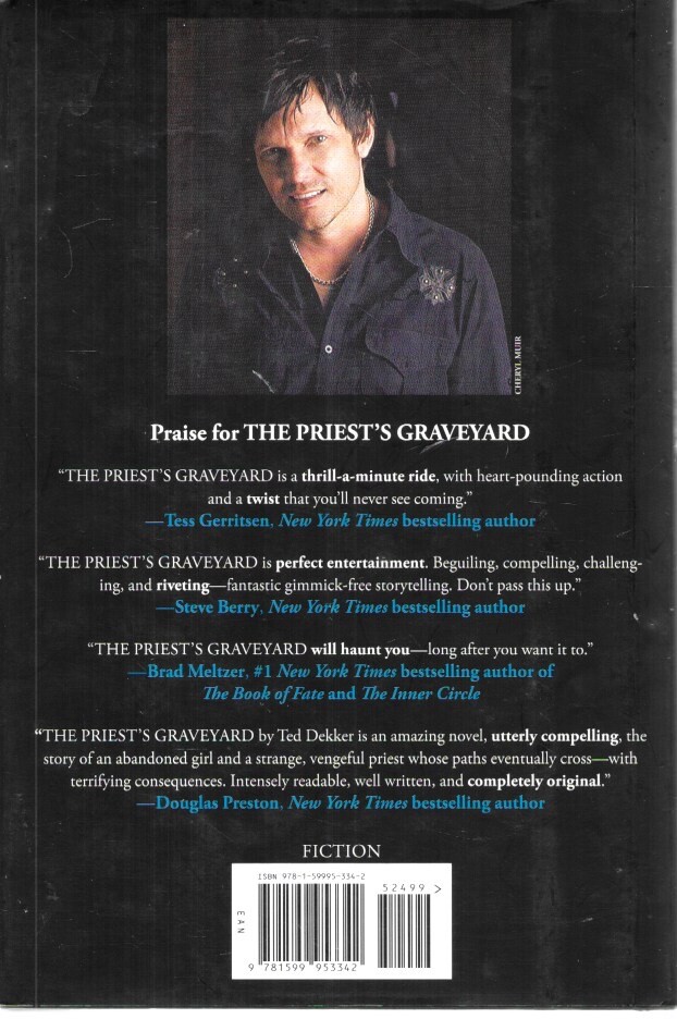 THE PRIEST&rsquo;S GRAVEYARD by TED DEKKER Hardcover w/jacket unread Near Mint