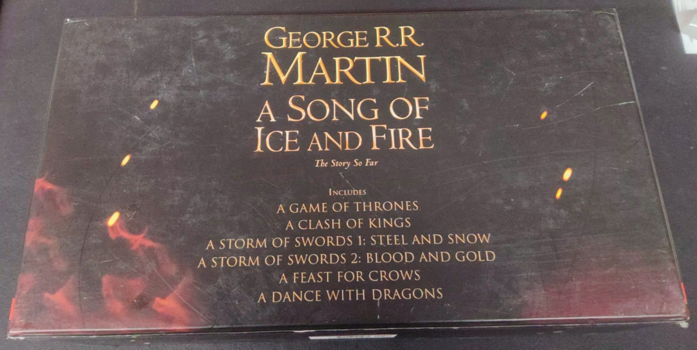 George R. R. Martin A Song of Ice and Fire Boxset of 6 Books Paperback