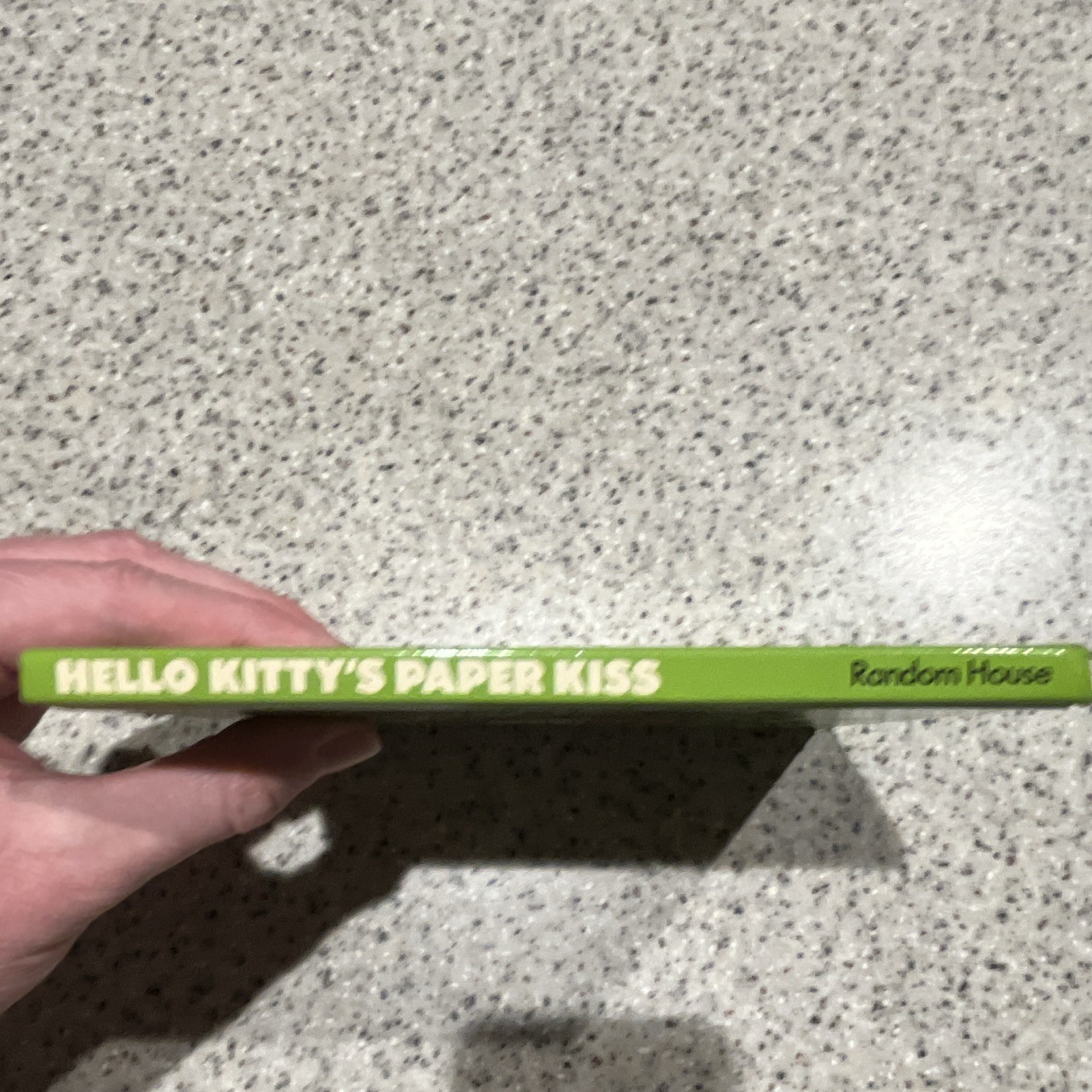 Hello Kitty&rsquo;s Paper Kiss Hardcover Random House Illustrated 1982