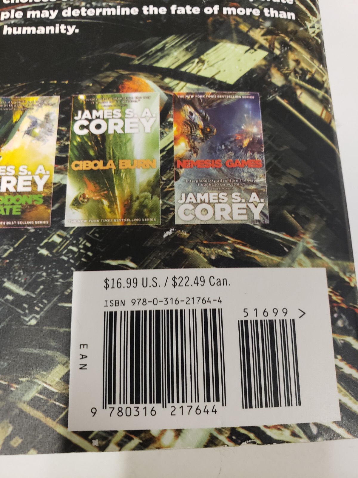 Babylon&rsquo;s Ashes #6 The Expanse by James S. A Corey 2016