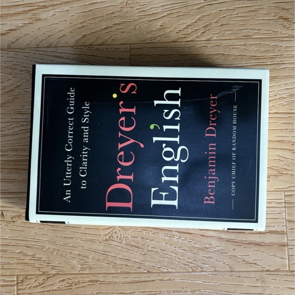 Dreyer&rsquo;s English by Benjamin Dreyer Hardcover, Random House, Reference Book