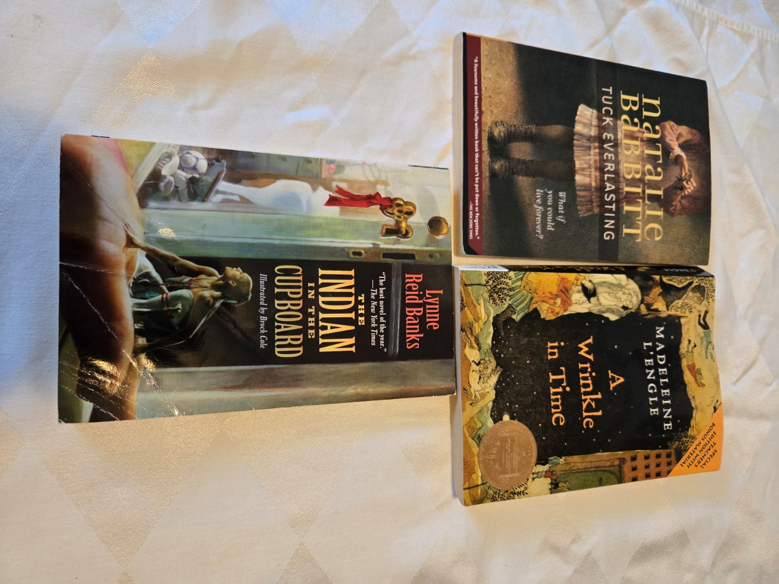 A Wrinkle in Time by Madeleine L&rsquo;Engle Plus Lot of 2 Additional Books
