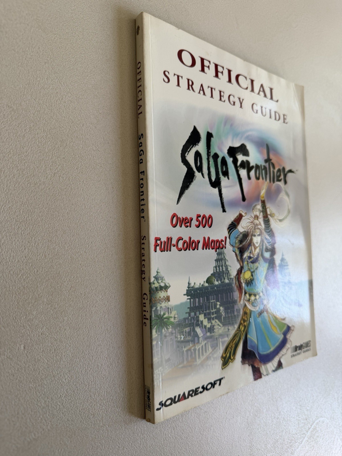 SaGa Frontier Official Strategy Guide Brady Games Playstation Squaresoft 1998