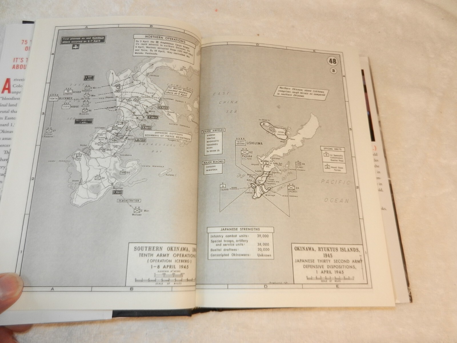 WW II 96th division 361st Field Artillery Bn Major « 82 DAYS ON OKINAWA