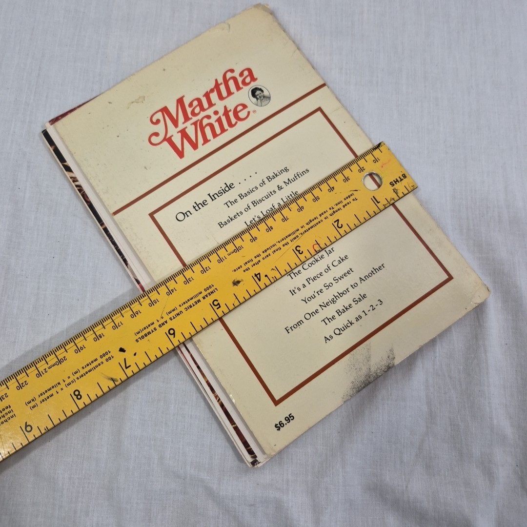 Martha White Southern Baking Book, Spiral Bound , Vintage 1983, 6&Prime; X 8.5&Prime;