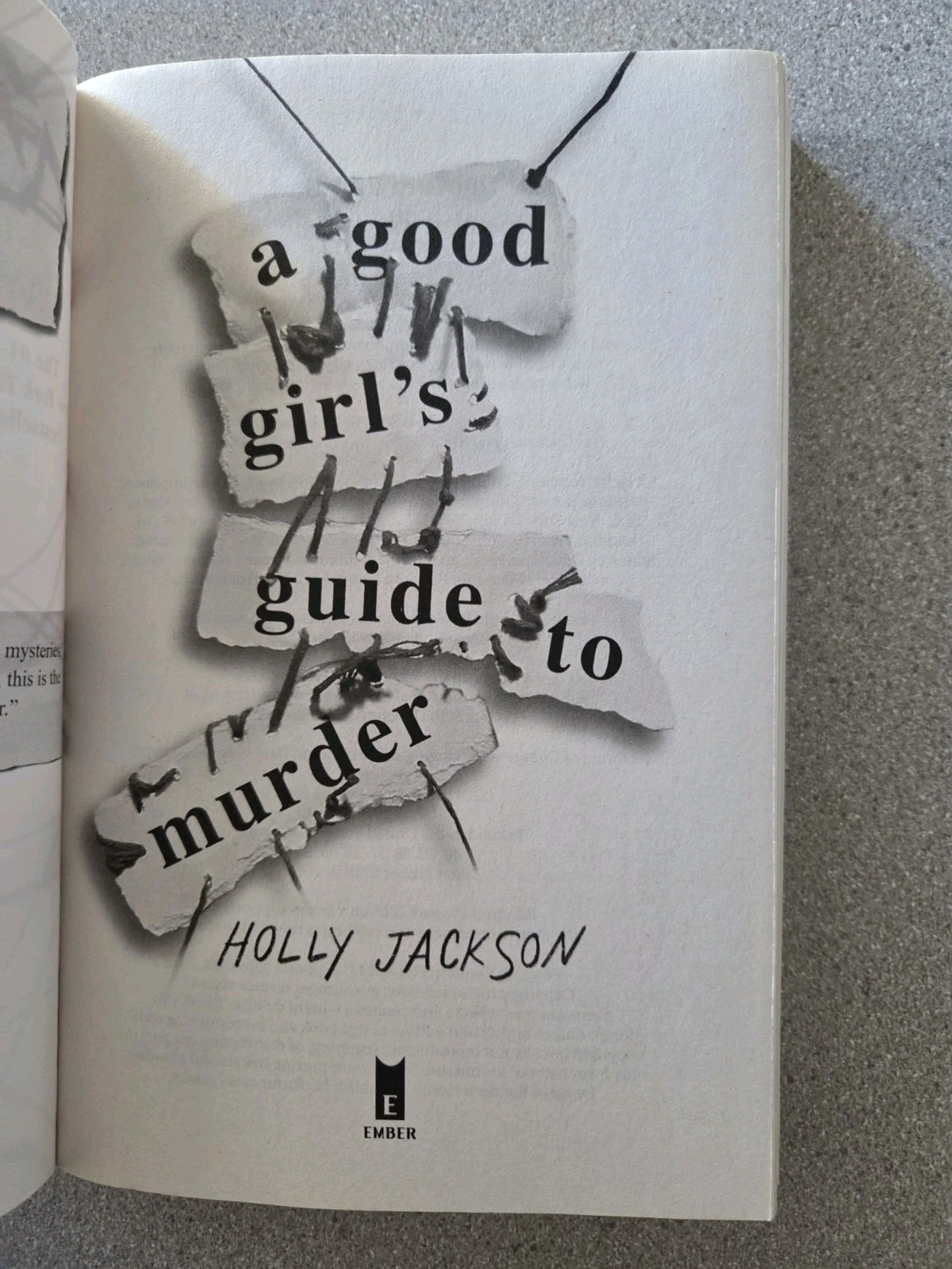Holly Jackson Mystery Thriller. Lot Of 3 Books. PB & HC