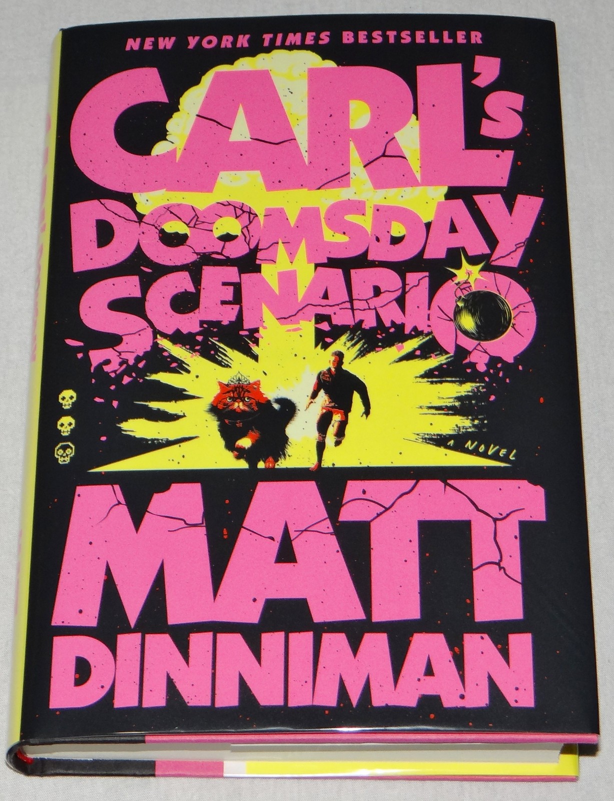 Matt Dinniman SIGNED Carl&rsquo;s Doomsday Scenario Dungeon Crawler 2 Hardcover Editio