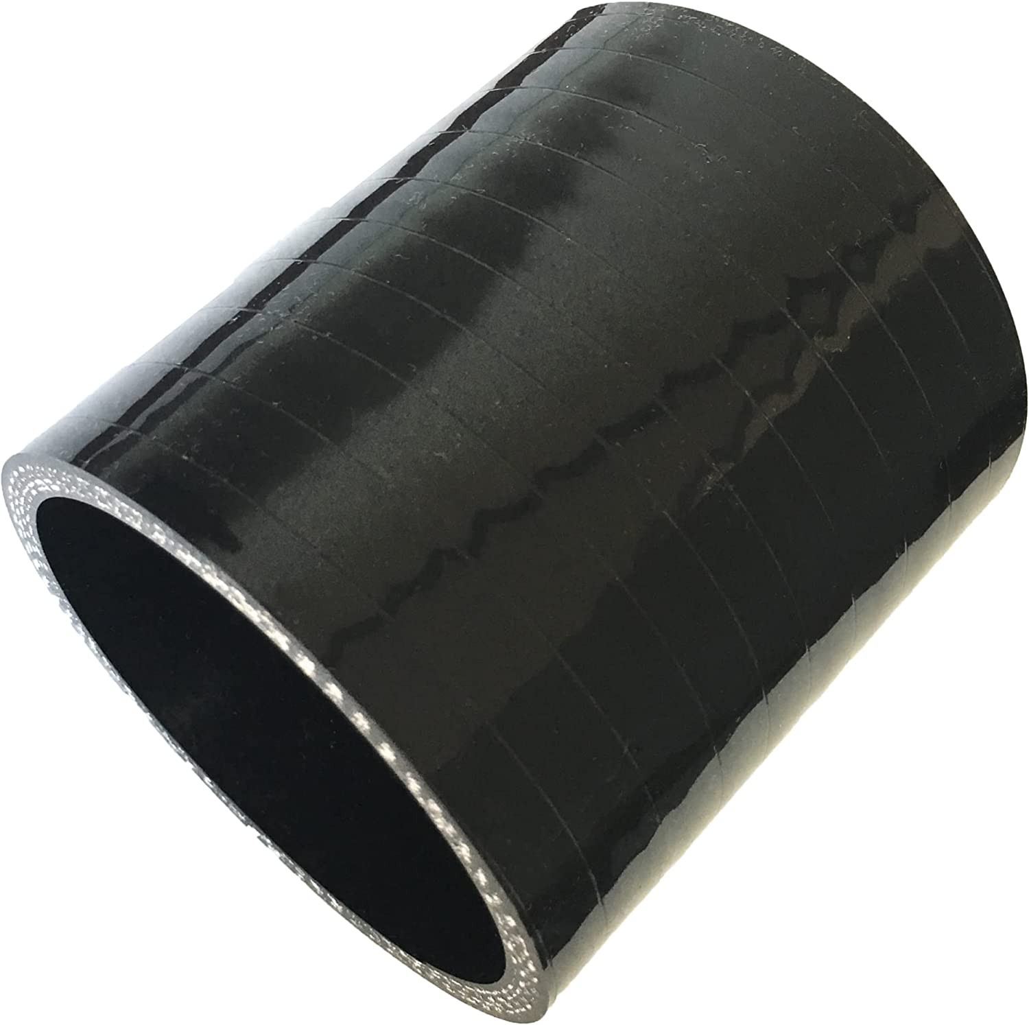 2.5&Prime; ID Straight Silicone Hose Coupler, High Temp 4-Ply Reinforced (Qty 1) – 131