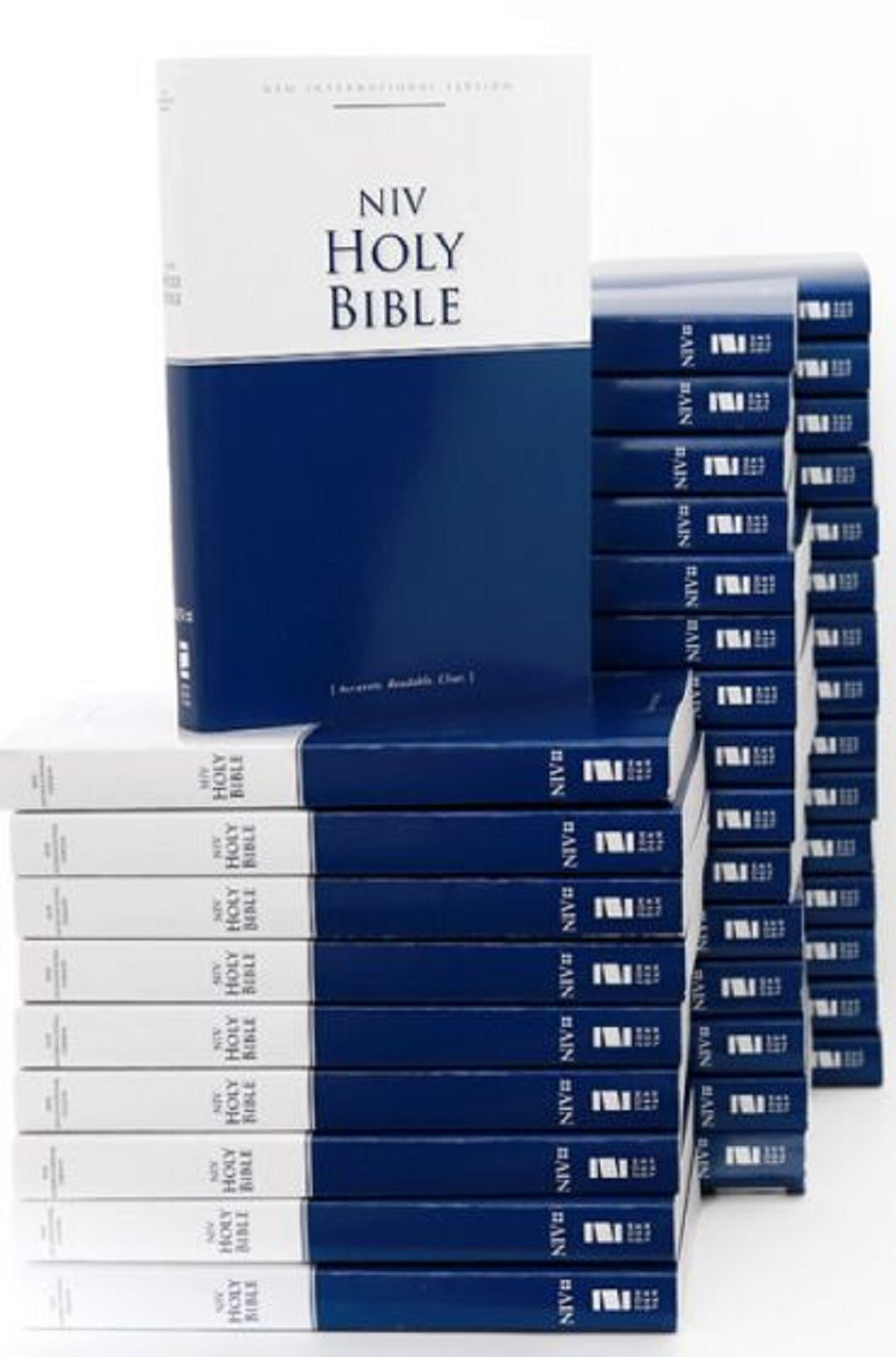 NIV Bible Blue « 20 OUTREACH BIBLES » Wholesale Bibles BRAND NEW in Shrink Wrap!!