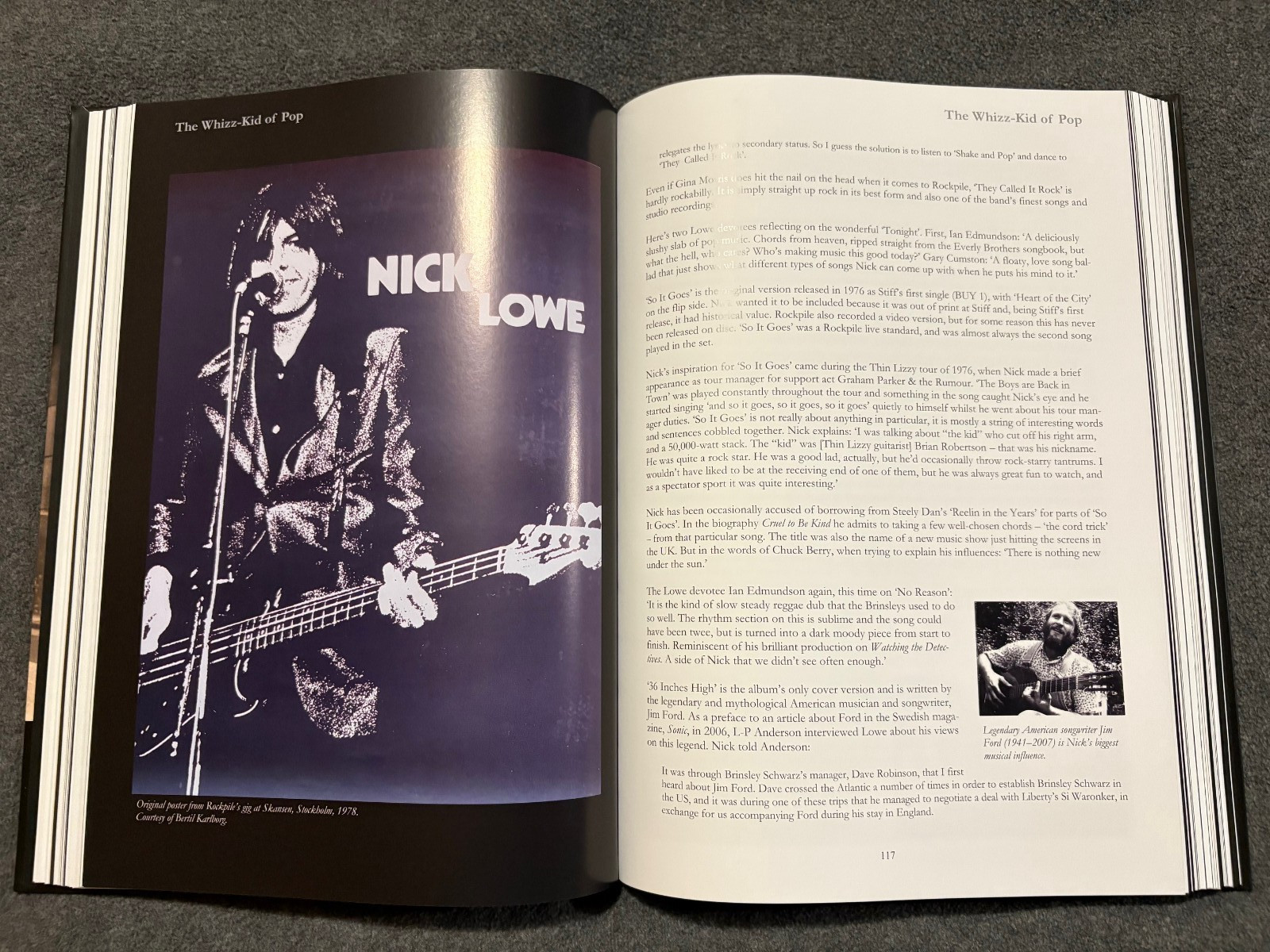 New GREAT Rockpile Book from 2026 « Play That Fast Thing » Nick Lowe Dave Edmunds