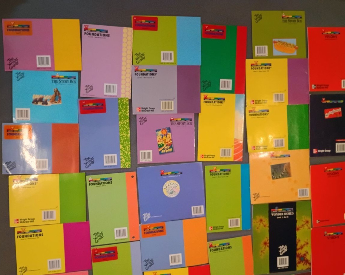 Lot of 52 The Wright Group McGraw Hill Early Emergent Readers Joy Cowley Level 1