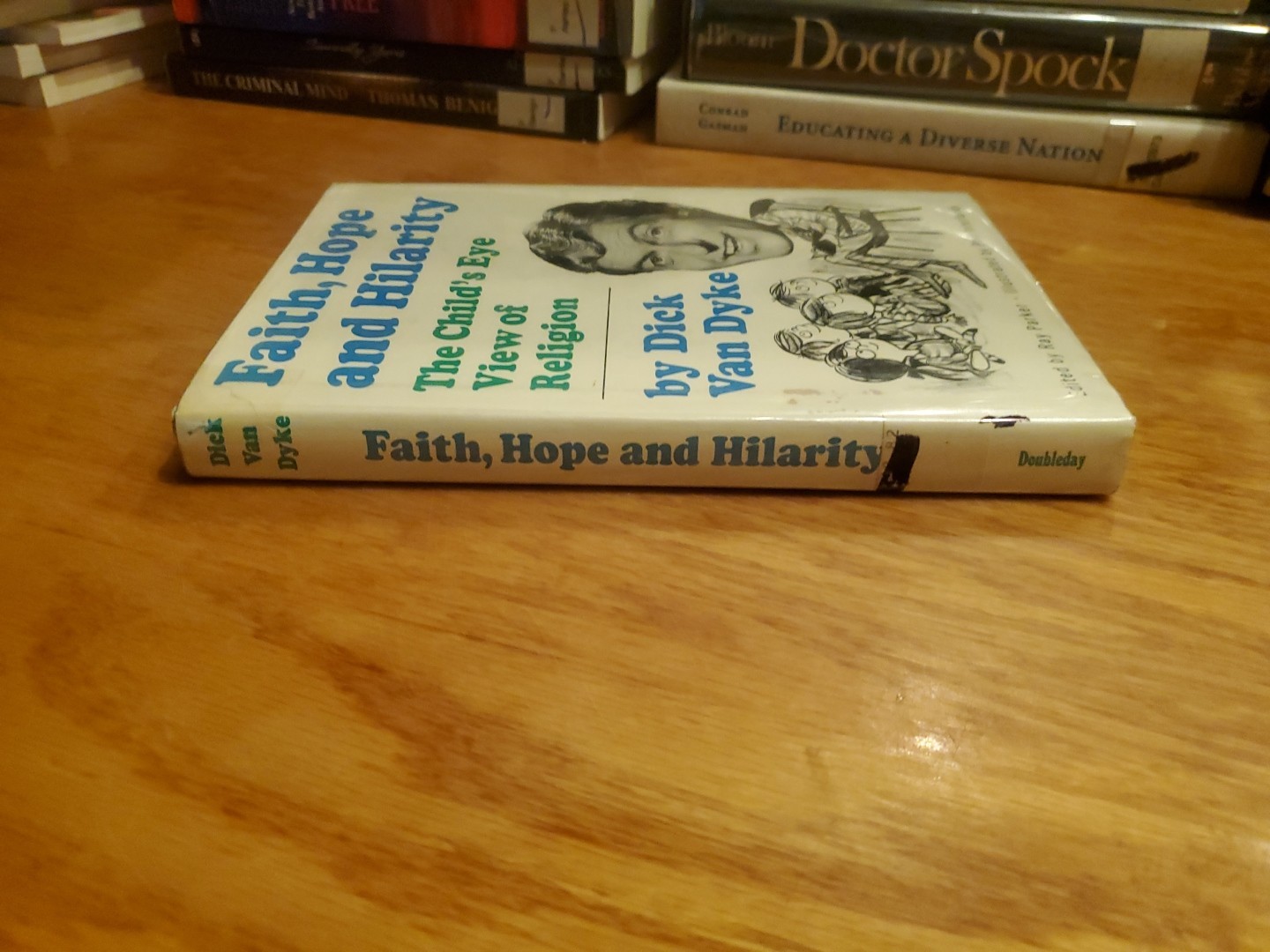 Faith, Hope and Hilarity by Dick Van Dyke 1972 HCDJ
