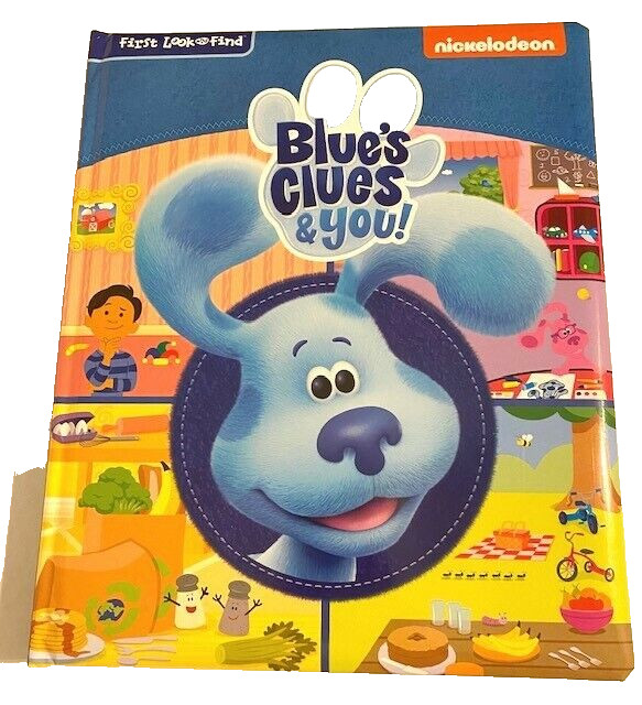 Blue&rsquo;s Clues & You! First Look and Find Book 12&Prime; for toddlers Brand New Last One