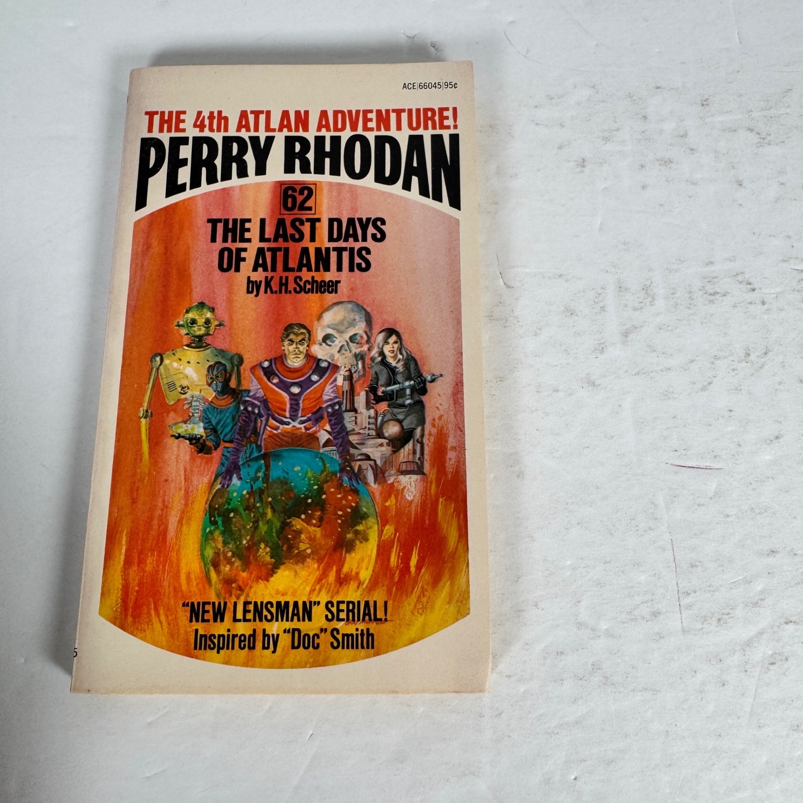 Perry Rhodan Lot #60-69 First Printings Ace Sci-Fi Paperbacks Vintage