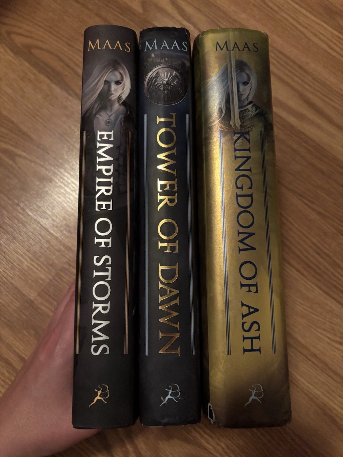 Books 6-8 Of Throne Of Glass Series By Sarah Maas. Hardcovers, Out Of Print
