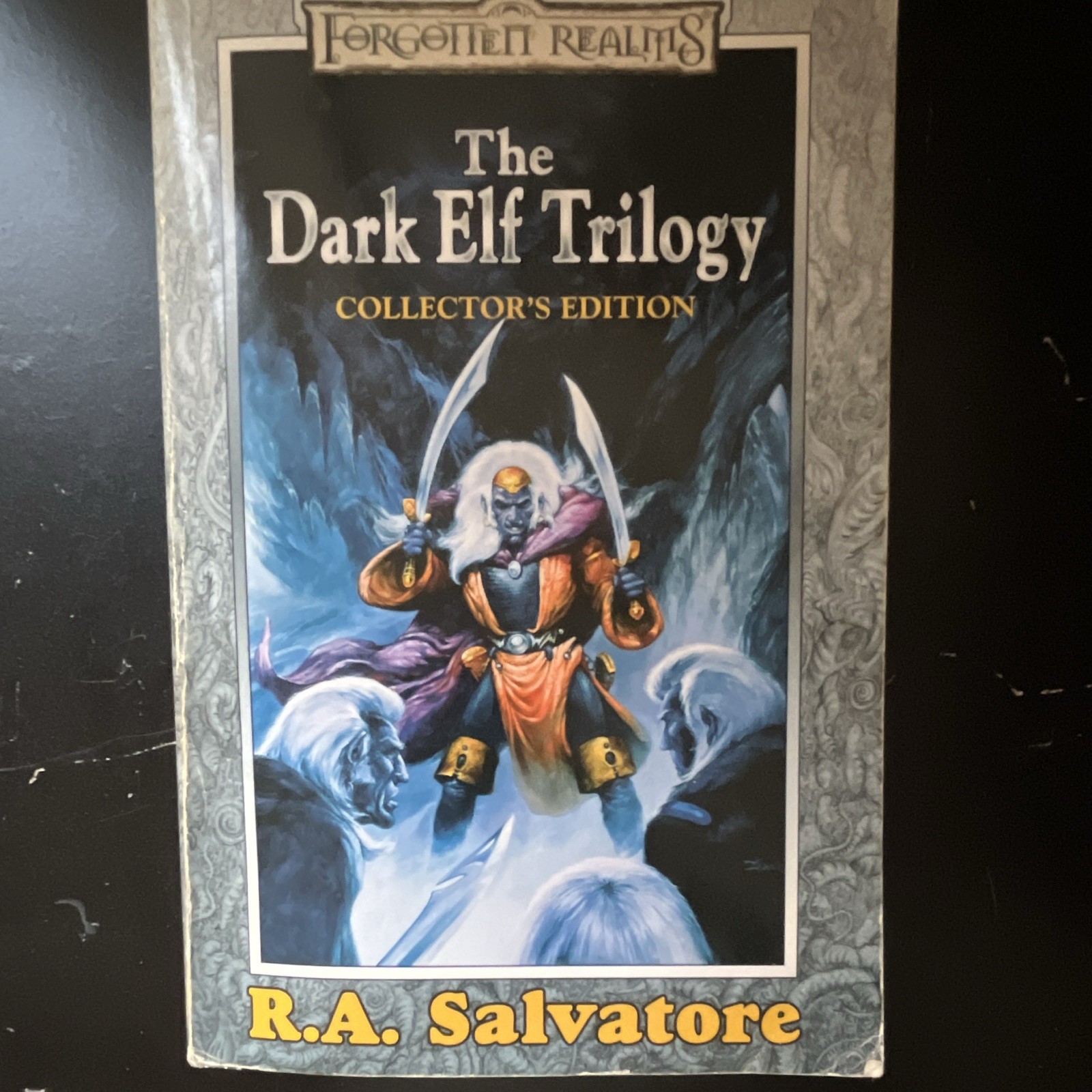 Forgotten Realms The Dark Elf Trilogy R.A. Salvatore Paperback Collector&rsquo;s Ed