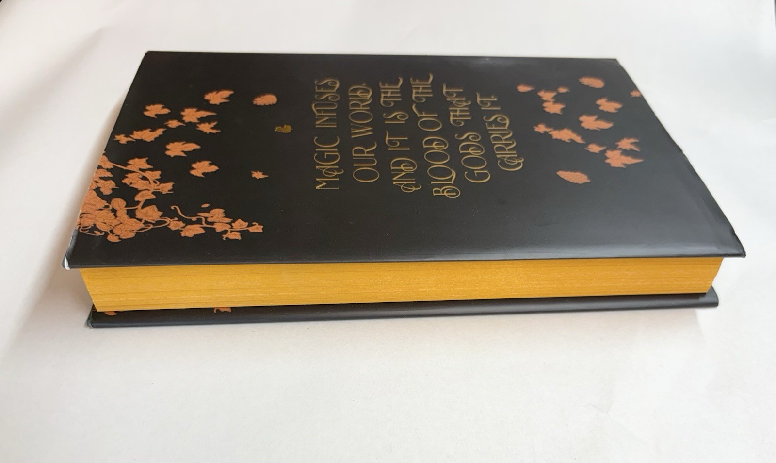 Owlcrate The Longest Autumn By Amy Avery Signed Exclusive Sold Out Sprayed Edges