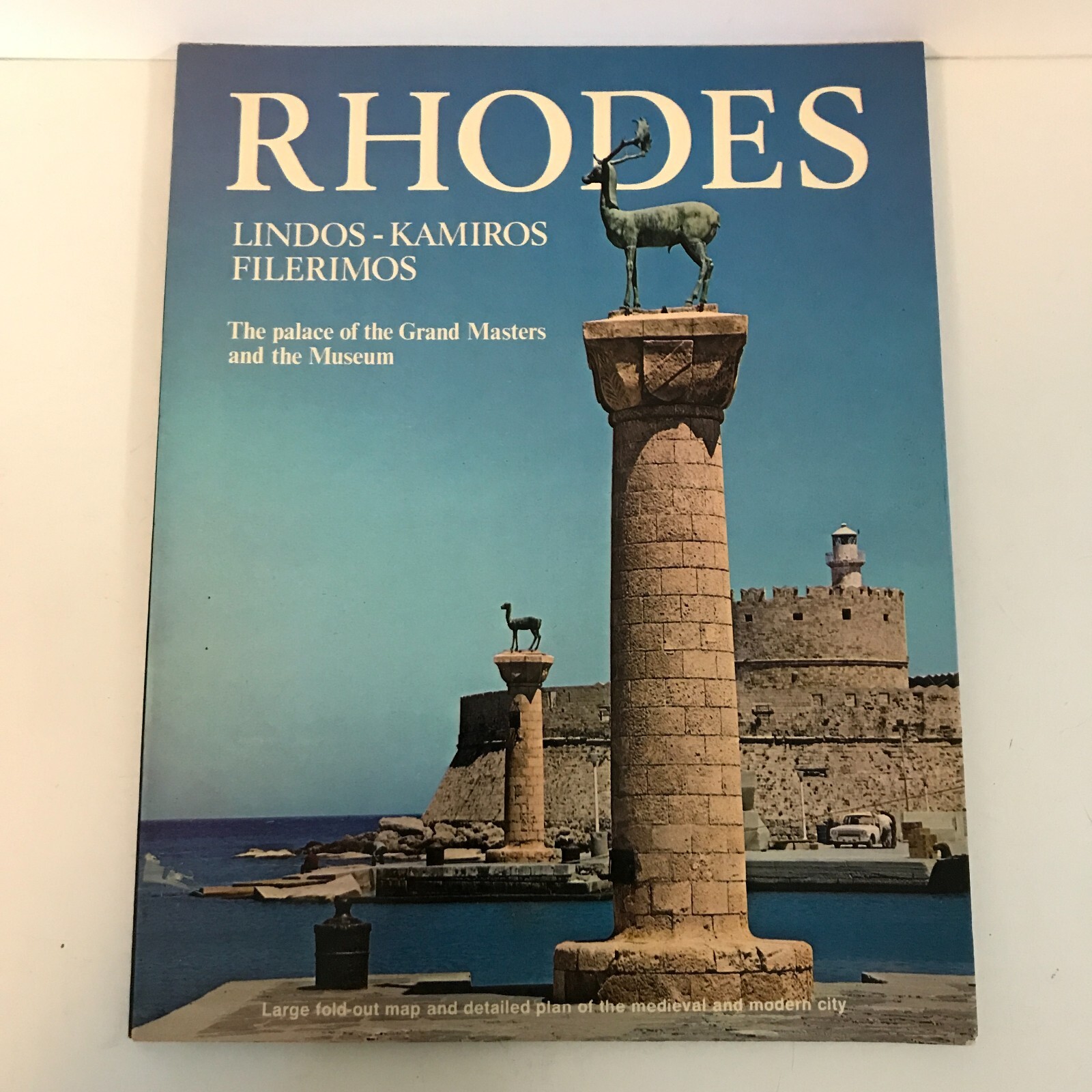 Rhodes 10×12&Prime; Book by AB Tataki Archaeologist 1979 Photographs Map 114 Pages
