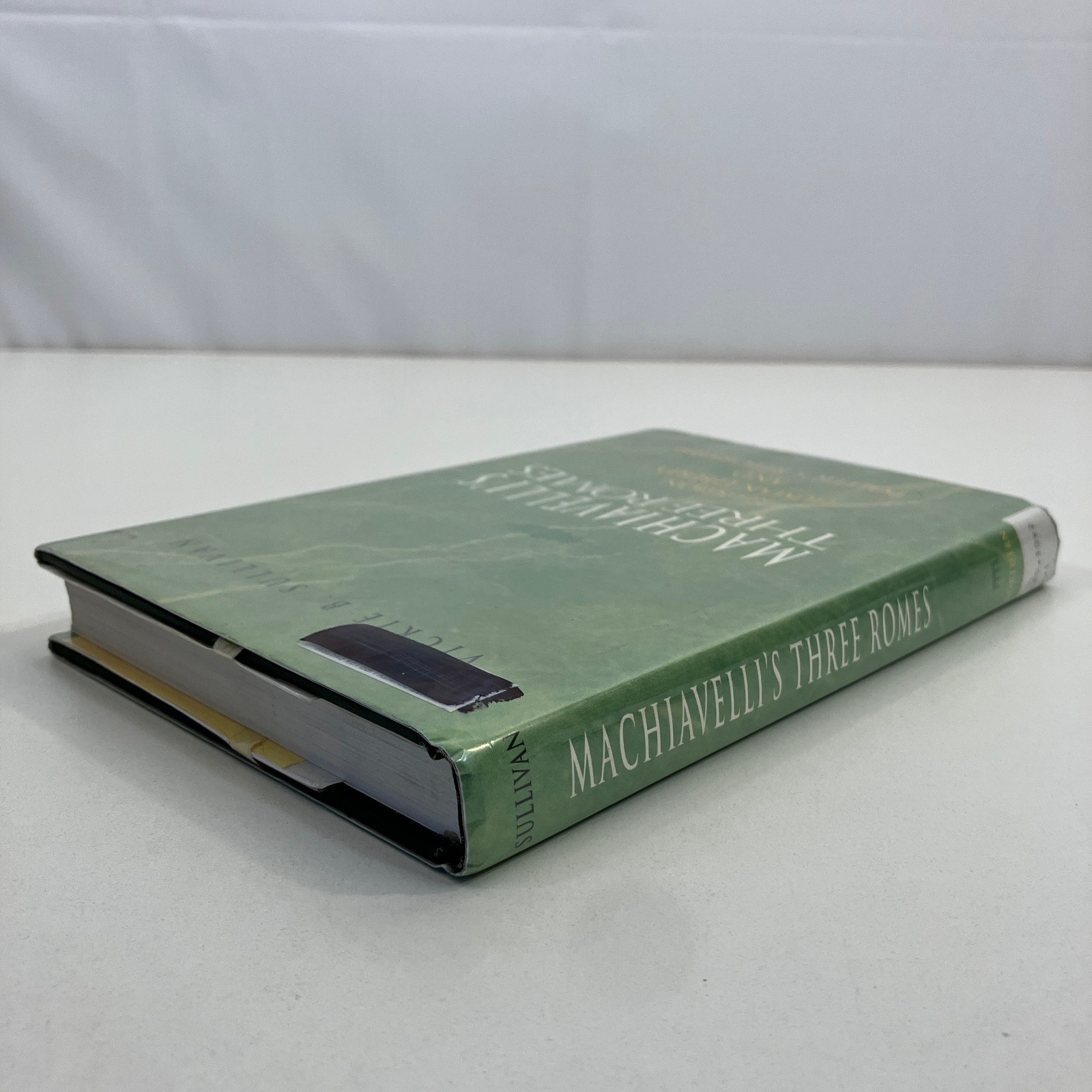 Machiavelli&rsquo;s Three Romes HCDJ 1996 Ex-Library Vickie Sullivan Religion Liberty