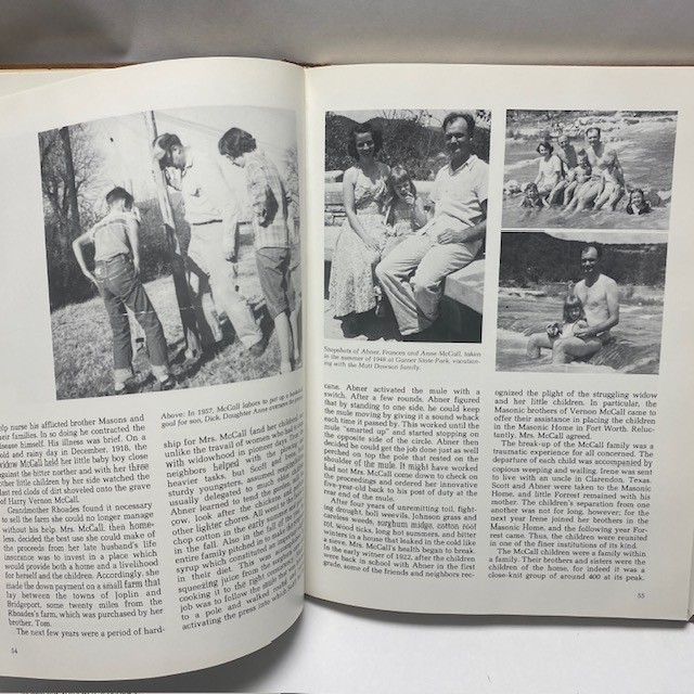 Abner McCall One Man&rsquo;s Journey 1981 Baylor Hardcover 1st Ed Used
