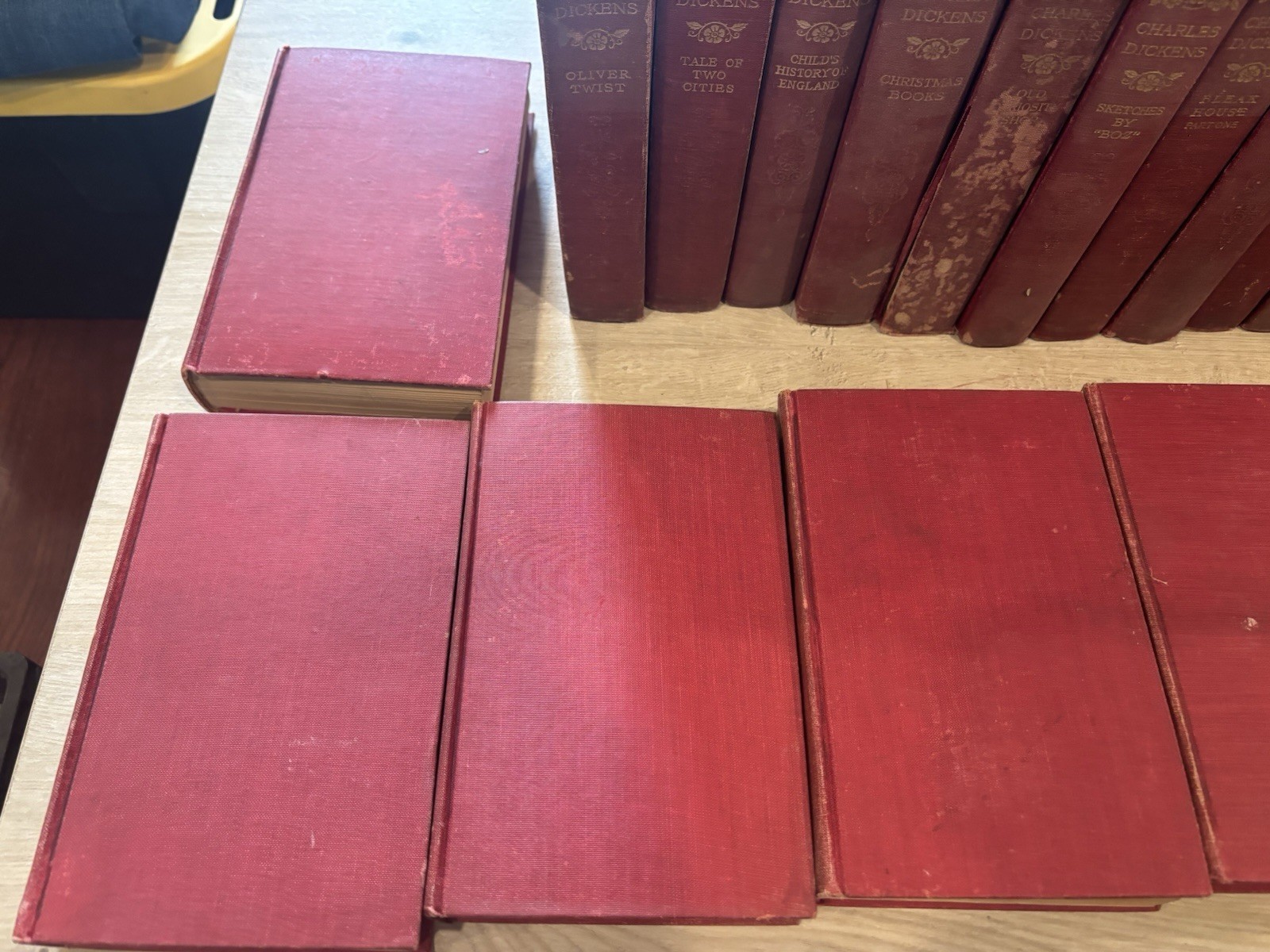WORKS OF CHARLES DICKENS ~23 Volume Set ~ P. F. Collier c.1911 ~ Anniversary Ed.