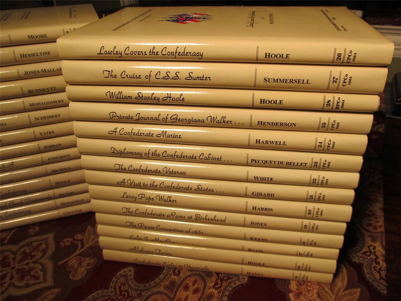 CONFEDERATE CENTENNIAL STUDIES – BRAND NEW COMPLETE 28 VOLUME SET – CIVIL WAR