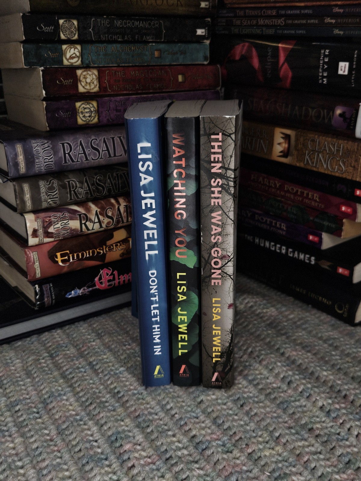 Lisa Jewell Hardcover Thriller Novel Lot Watching You Then She Was Gone + DJ