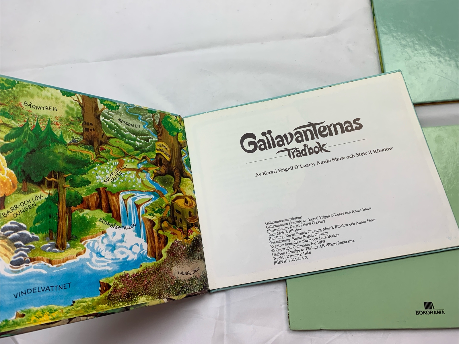 Gallavanternas Tradbok Barbok Av Kersti Frigell Swedish Lot Of 3 Children&rsquo;s Book