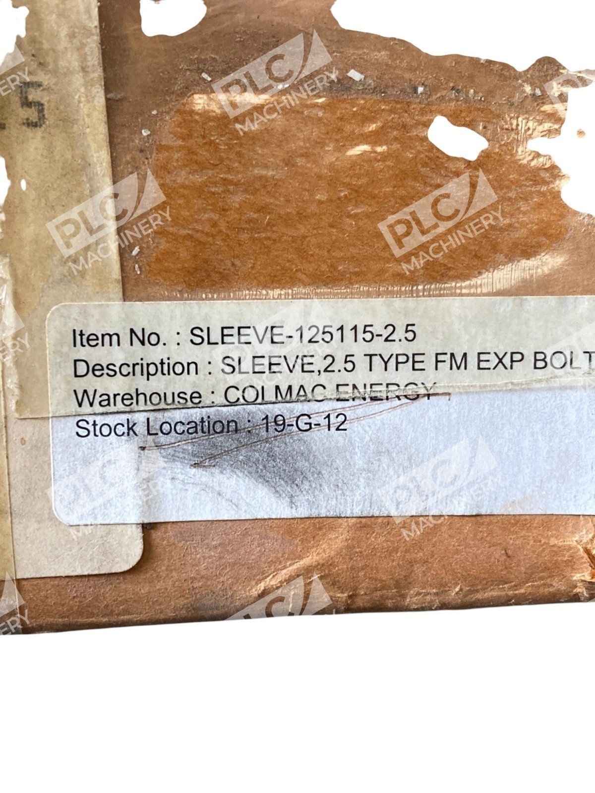 Kop-Flex 2.5&Prime; Type FM Exposed Bolt Sleeve 125115
