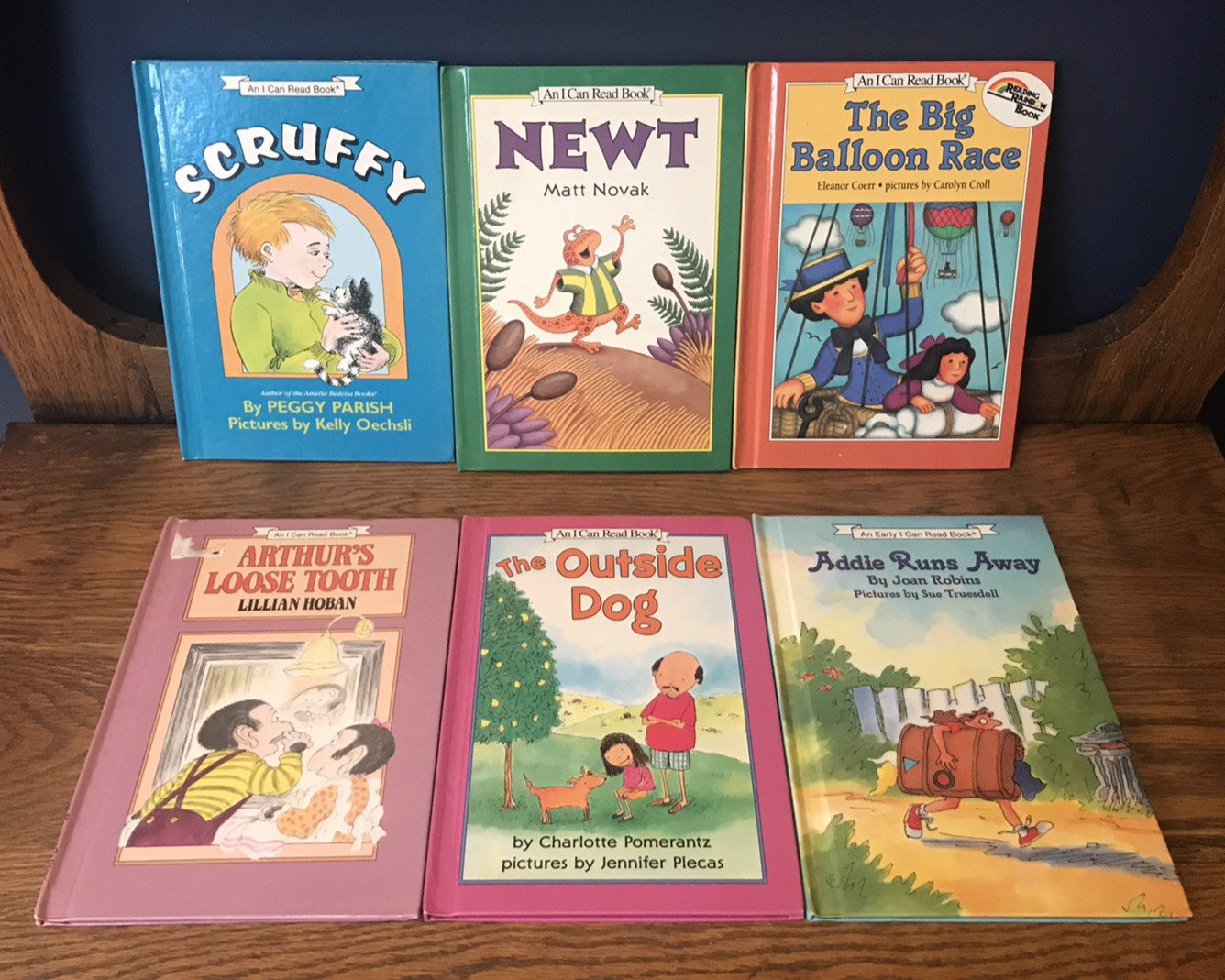 Vintage 1990&rsquo;s An I Can Read Books Lot of 6 – Childrens Books HC