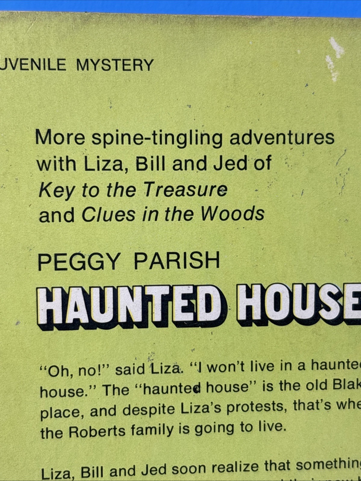 Haunted House by Peggy Parish – 1973 First Collier Books Edition Paperback