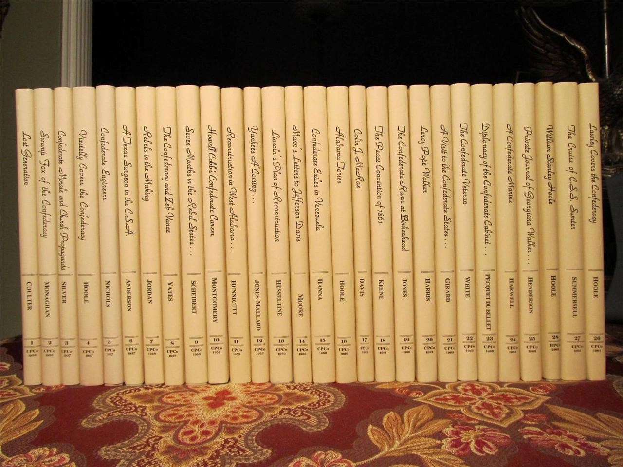 CONFEDERATE CENTENNIAL STUDIES – BRAND NEW COMPLETE 28 VOLUME SET – CIVIL WAR