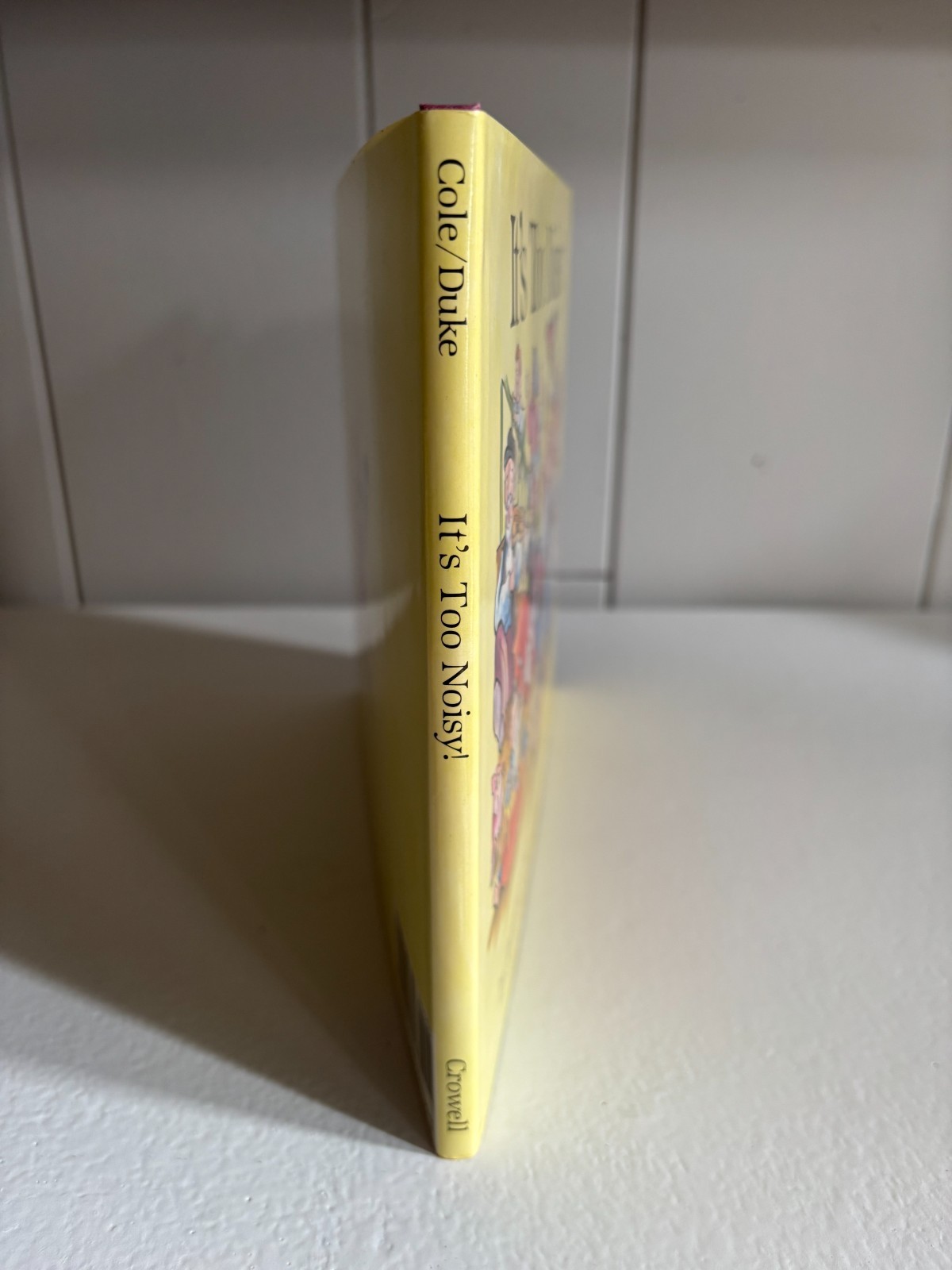 It&rsquo;s Too Noisy! by Joanna Cole – 1989 First Edition Hardcover with Dust Jacket