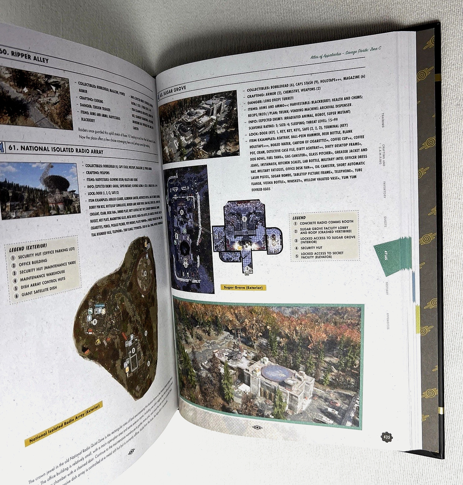 Fallout 76: Official Collector&rsquo;s Edition Guide by Garitt Rocha &… WV Poster Map