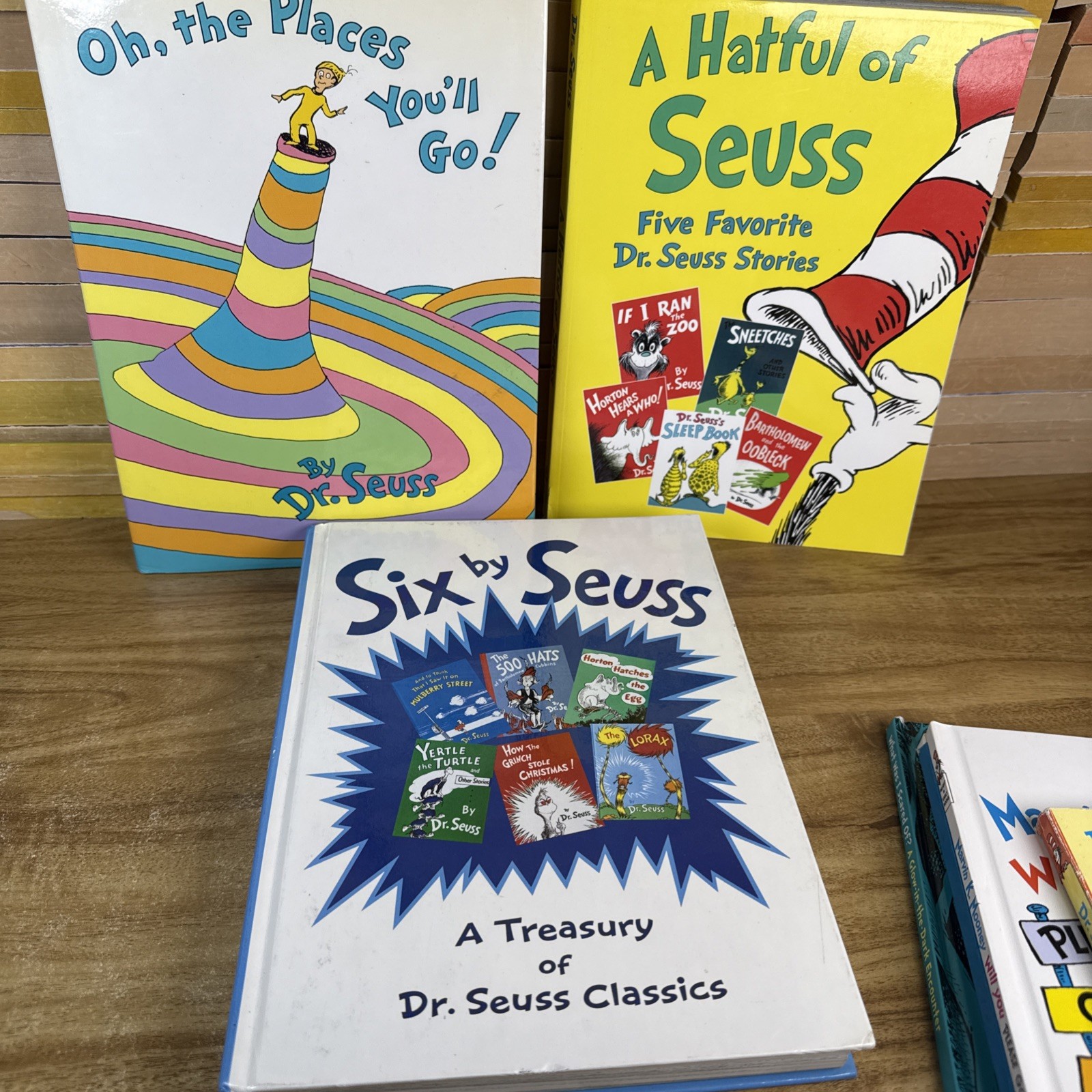 Lot Of 8 Dr Suess Hardcover Wocket Hateful Of Suess Bundle