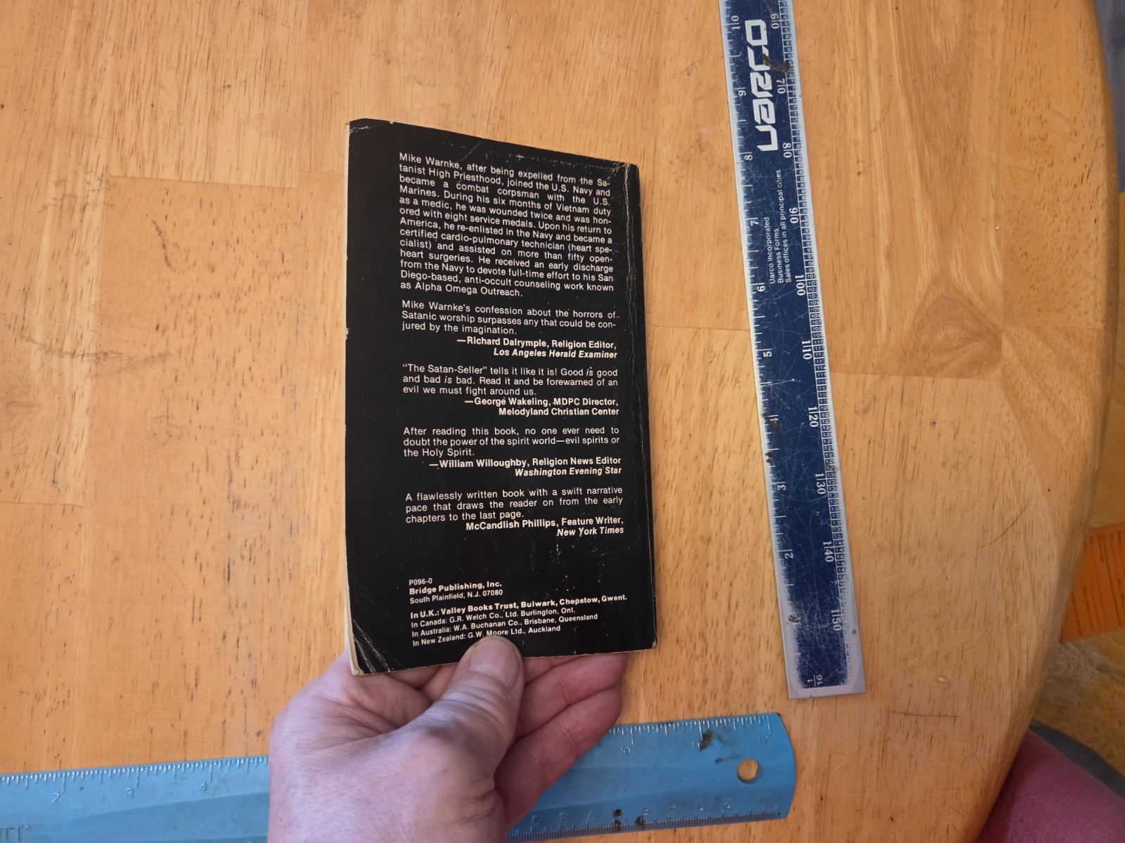 The Satan Seller by Mike Warnke – 1972 Logos Paperback