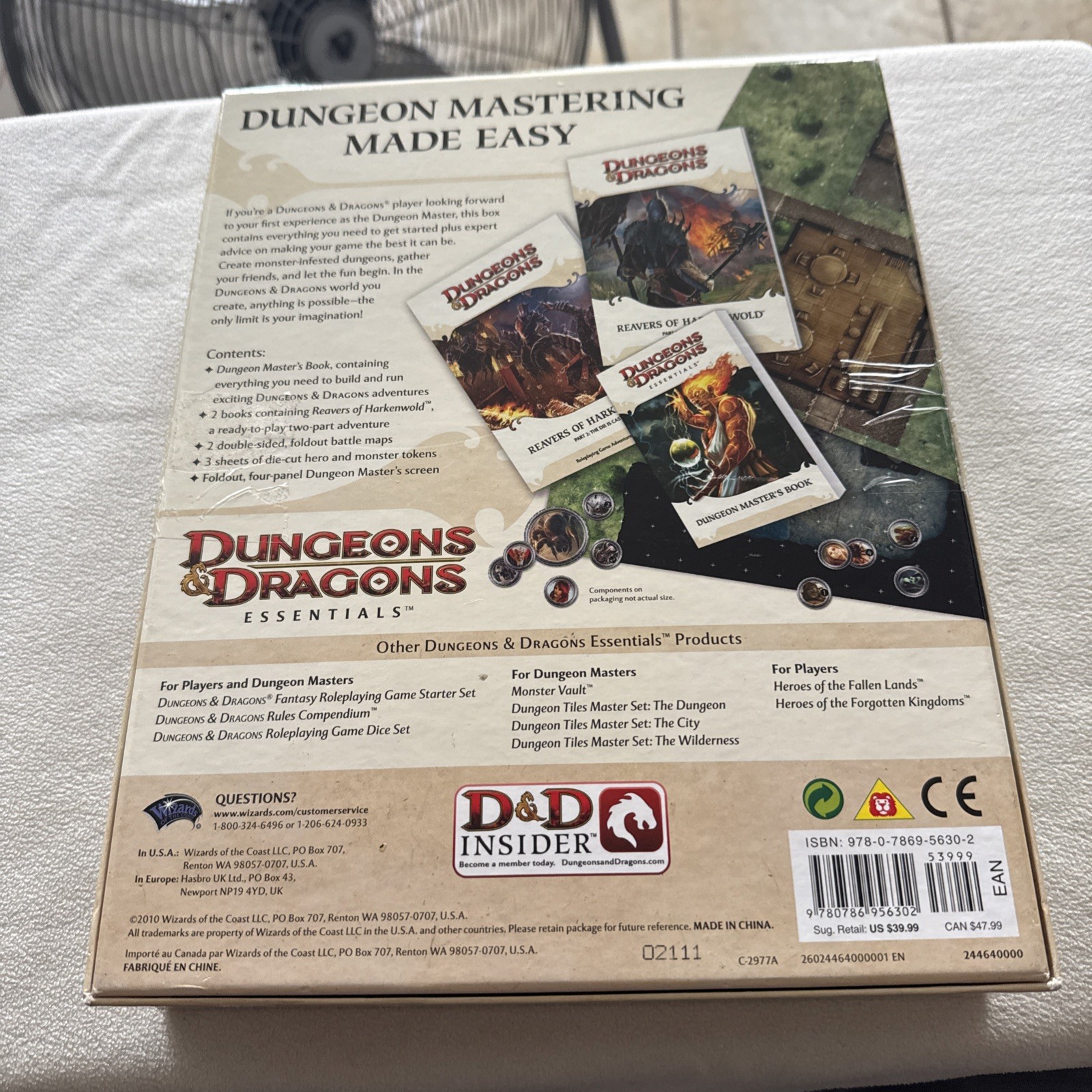 Wizards of the Coast Dungeon Master&rsquo;s Kit: Missing The Dungeon Master Book